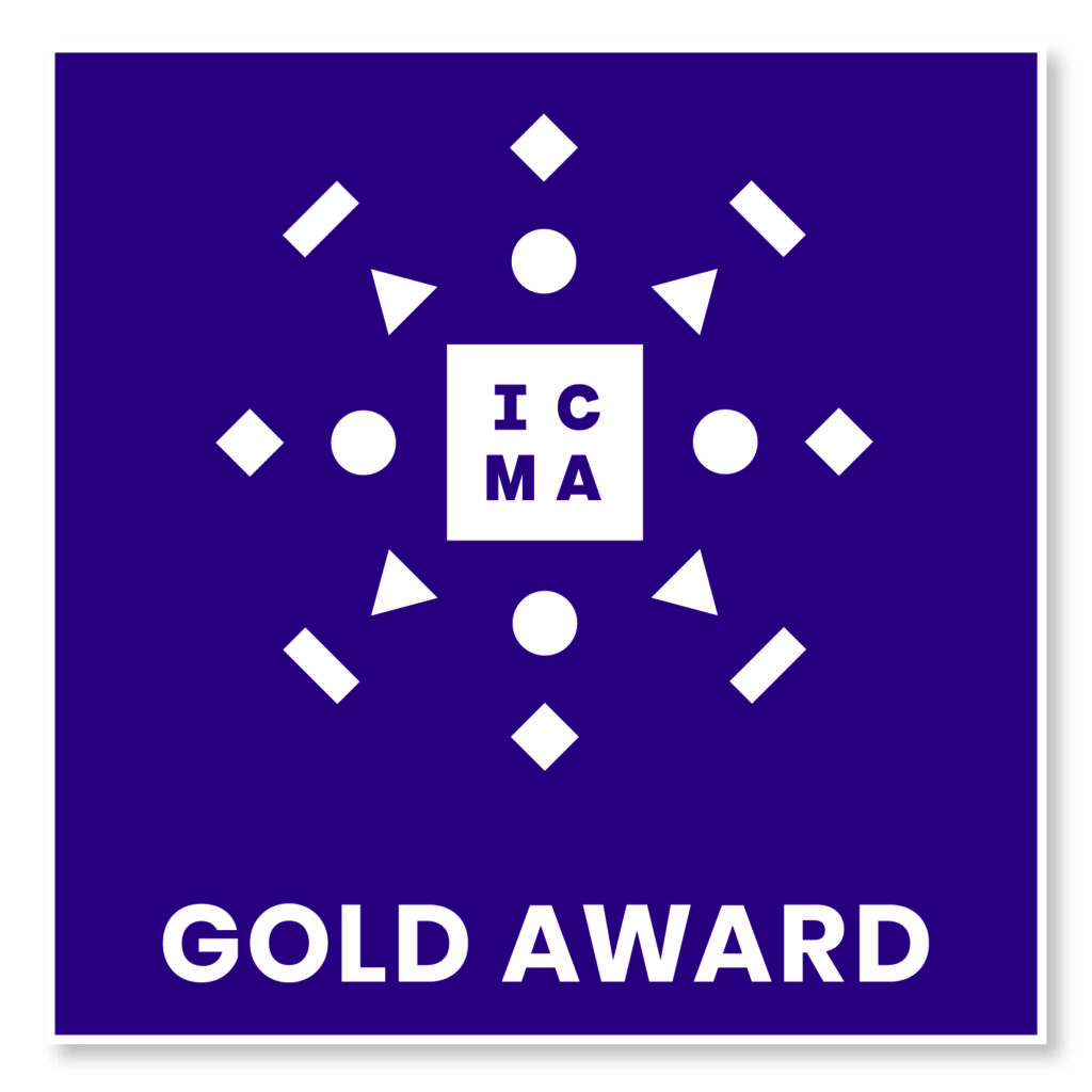 06 ICMA Logo Gold Blue